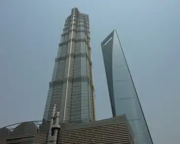29 Jinmao tower and World financial center.