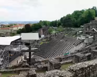 IMG_1754_stitch Roman theater, built around 15BC and enlarged during the early 2nd century AD.