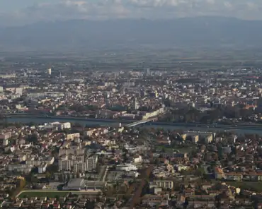 12 Valence (across the Rhone river).