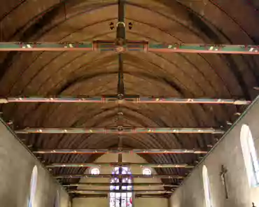 IMG_4004 Wooden roof structure from the 15th century.