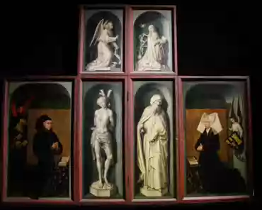 IMG_4058 Back of the polyptych, which used to be open only on Sundays and holidays.