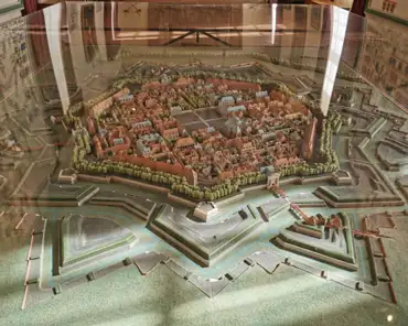IMG_20210524_173438 Model of Neuf-Brisach , planned and fortified by Vauban to protect Alsace from the German city of Brisach on the other side of the Rhine river. Other models are...