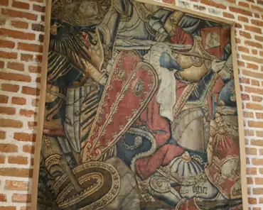 IMG_5264 Tapestry from Tournai (Belgium), 15th century.