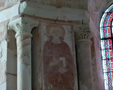 P1200222 11th century frescoes.