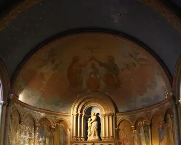 147 Chapel of the Virgin, 19th century, Romanesque (imitation).
