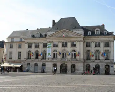 001 Martroi square is Orleans' main square.