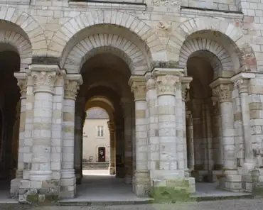 112 Romanesque arches.