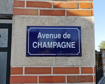 IMG_20200719_192530 Rue de Champagne, built in 1743, part of the royal route from Paris to Strasbourg. Champagne winemakers built large mansions on the street in the 18th and 19th...