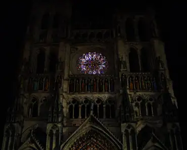 102 The cathedral of Amiens is the largest gothic building in France; its volume is twice that of Notre-Dame in Paris . Length: 145m; height of the nave: 42m; width...