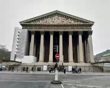 IMG_20181229_144028 Madeleine church, originally conceived as a temple dedicated to Napoleon's glory in the 1800s, and subsequently (1842) converted into a Roman Catholic church by...