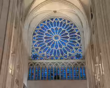 PXL_20250101_161209203 North transept rose, after the 2019-2024 renovation.