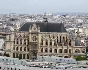 IMG_8153 St Eustache church (1532-1633), the only Renaissance church in Paris.