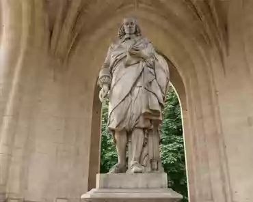 IMG_8132 Blaise Pascal conducted experiments related to pressure in the church in the mid-17th century.