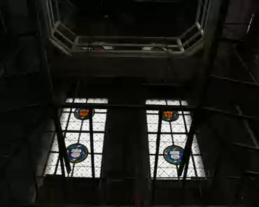 IMG_8136 Stained glass windows were added during the mid-19th century restoration.