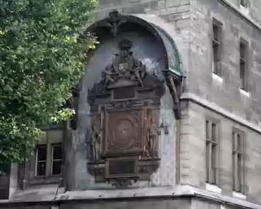 img_0073 The 1585 clock on the clock tower. Before the 2012 restoration.