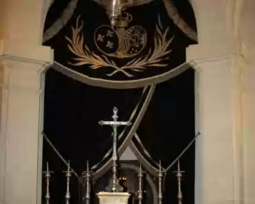 img_0146 The expiatory chapel, standing on the exact location of queen Marie-Antoinette's cell. Marie-Antoinette, Louis XVI's wife, spent the last few weeks until her...