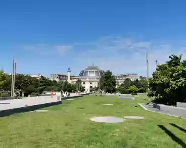 IMG_20210606_111253 Bourse de commerce, where wheat was traded, built in the 1760s and remodeled in 1886-1889. It now houses the art collection of billionaire François...