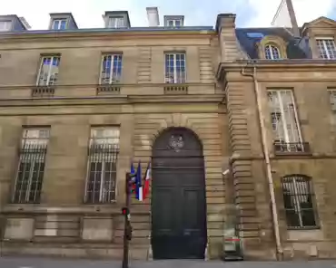 P1060495 The hotel was built in the mid-16th century, acquired in 1570 by Francois de Luxembourg and sold in 1612 to Marie de Medici. The petit Luxembourg hotel sits...