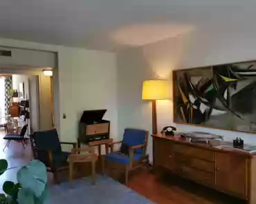 IMG_20200712_175149 One sample apartment was kept furnished. All apartments were different; inhabitants were allowed to move the inner walls as they wished. Apartments were...