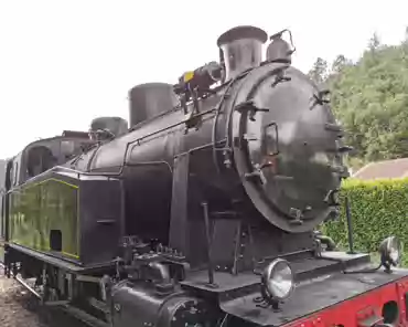 IMG_20210803_153544 Train with a steam engine (consumes 100 liters of water per km) running between Anduze and Saint-Jean-du-Gard.