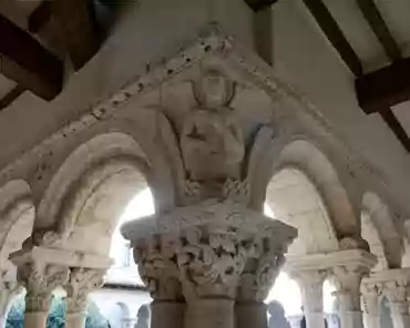 P1150561 Column of Saint Matthew, depicted as a winged man.