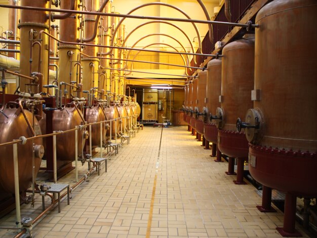 Cointreau distillery