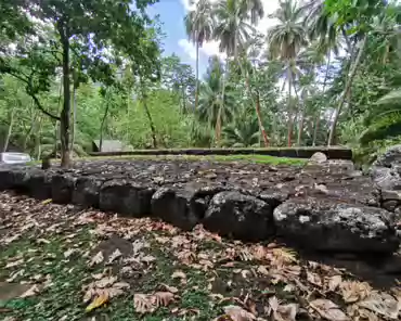 20201017-214143 Pae pae (paved area used for meetings and important gatherings) for a lord.