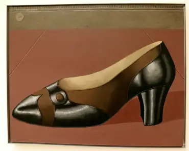 IMG_8320 Domenico Gnoli, Profile of a shoe, 1956.