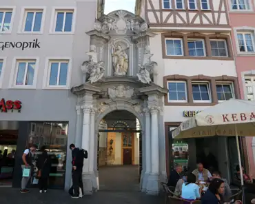 IMG_8789 Market church Saint Gangolf, 14-15th centuries, Gothic. Baroque portal erected in 1732.