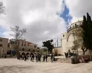 P1180133 Hurva synagogue (right), destroyed and rebuilt several times; last destruction in 1948 during the War of Independence and rebuilt in 2005.