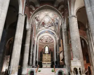 IMG_20230720_191312 Above the meeting point between the two arms of the cross plan Latin, the dome of the Cathedral rises majestically, frescoed in 17th century within an...
