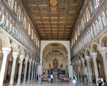 IMG_20220811_155210 Sant'Apollinare Nuovo, ca. 500, commissioned by Theodoric. Arian palatine church dedicated to Christ and later re-consecrated to the Orthodox faith in 561 after...