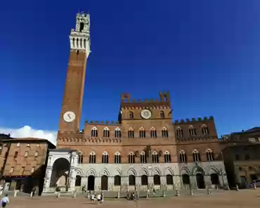 IMG_20230726_165334 The nine priors administrating Siena decided to build a public palace in 1288. As other buildings already existed on the Piazza il Campo, the public palace was...