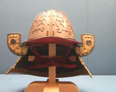 p8080594 Helmet of Saigabachi bowl style, Edo period. 17th century.