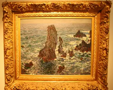 IMG_6606 Claude Monet, The rocks of Belle-Ile (the pyramids at Port-Coton, heavy sea), 1886.
