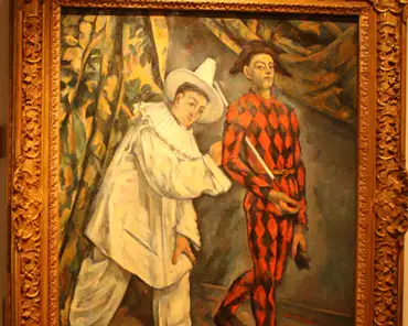 IMG_6618 Paul Cezanne, Pierrot and Harlequin (Mardi-Gras), 1886-1890.