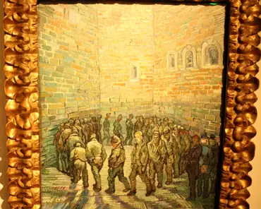 IMG_6624 Vincent Van Gogh, The prison courtyard, 1890.