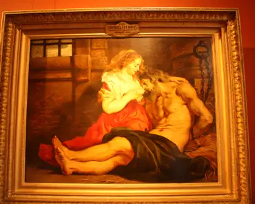 IMG_4644 Rubens, Roman charity (Cimon and Pero), 1612.