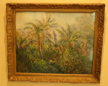 IMG_5118 Monet, Garden in Bordighera, Impression of morning, 1884.