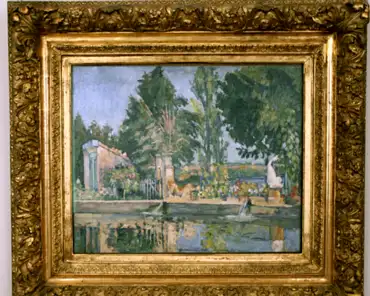 IMG_5148 Cezanne, Jas de Bouffan, The pool, ca. 1876.