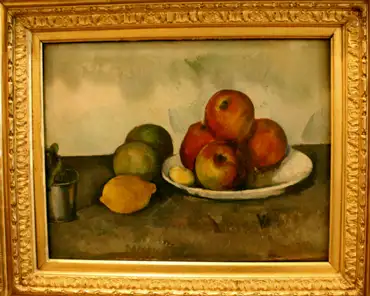 IMG_5157 Cezanne, Still life with apples, 1890s.