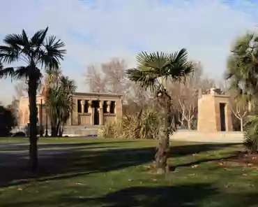 img_2067 The temple of Debod (ca. 200 BC) was offered by the Egyptian government to thank Spain for their assistance in saving the Abu Simbel temple from the rising...
