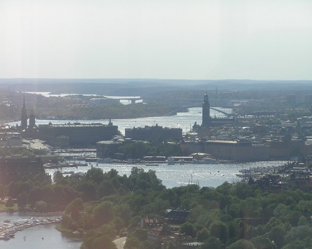 Stockholm from above