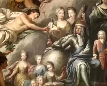 IMG_0938 George I, his family and his virtues.