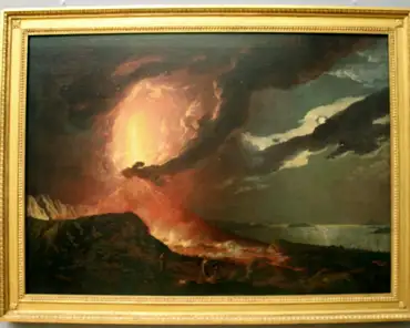 IMG_1065 Joseph Wright of Derby, Vesuvius in eruption, with a view over the islands in the bay of Naples, c. 1776-1780.