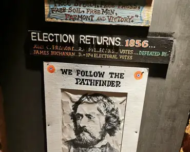 IMG-20230224-134149 Posters for the 1856 election, where local politician John C. Fremont opposed and lost to James Buchanan.