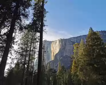 IMG-20230220-164231 Horsetail fall is hit by a ray of light at sunset for 15 days in February, which makes it look like it is burning.