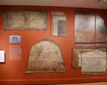 P1070423 Ancient city of Dura-Europos, rediscovered in the early 20th century. Christian building, a house undistinguishable from other houses, AD 240-256-.