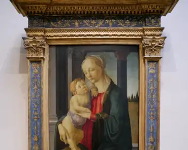 P1100382 Botticelli, Madonna and Child, 1470.