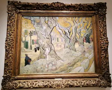 IMG_20191205_183700 Vincent Van Gogh, The Large Plane Trees (Road Menders at Saint-Rémy), 1889.